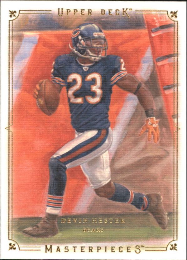 NFL 2008 UD Masterpieces - No 20 - Devin Hester