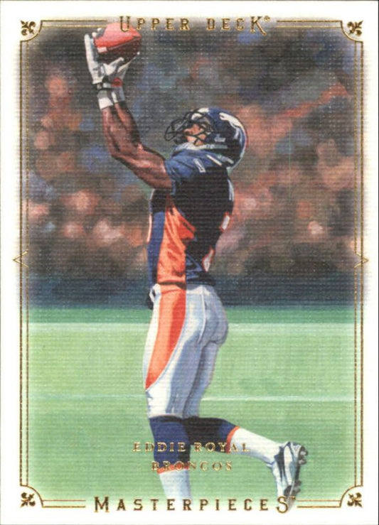 NFL 2008 UD Masterpieces - No 53 - Eddie Royal