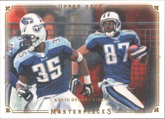 NFL 2008 UD Masterpieces - No 54 - Kevin Dyson