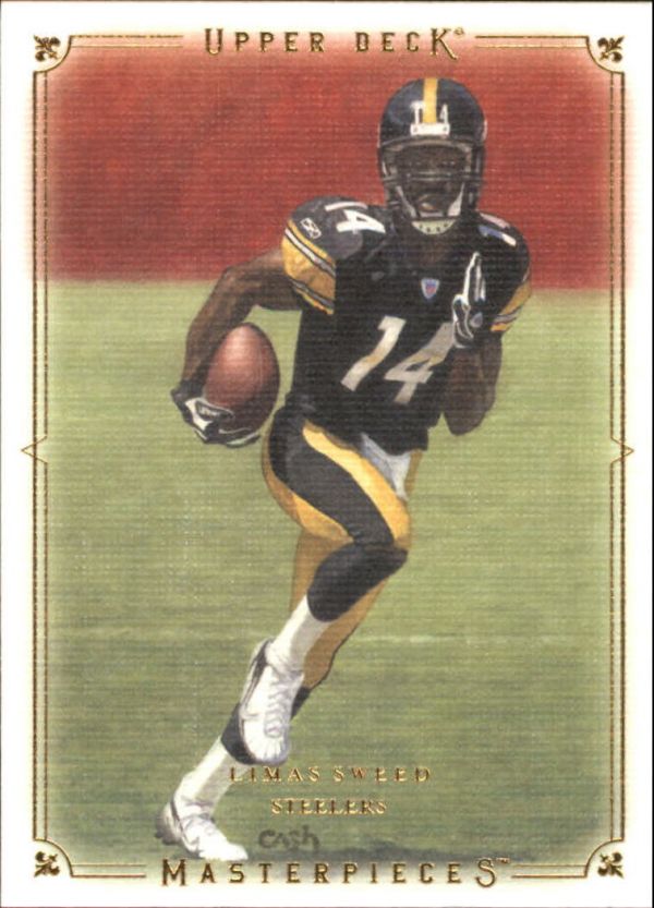 NFL 2008 UD Masterpieces - No 58 - Linas Sweed