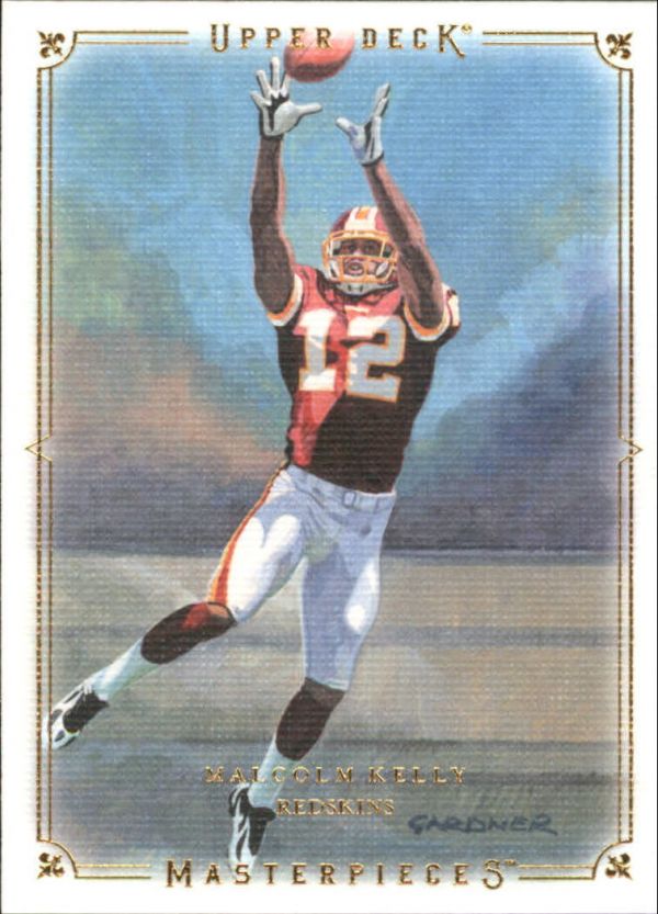 NFL 2008 UD Masterpieces - No 60 - Malcolm Kelly