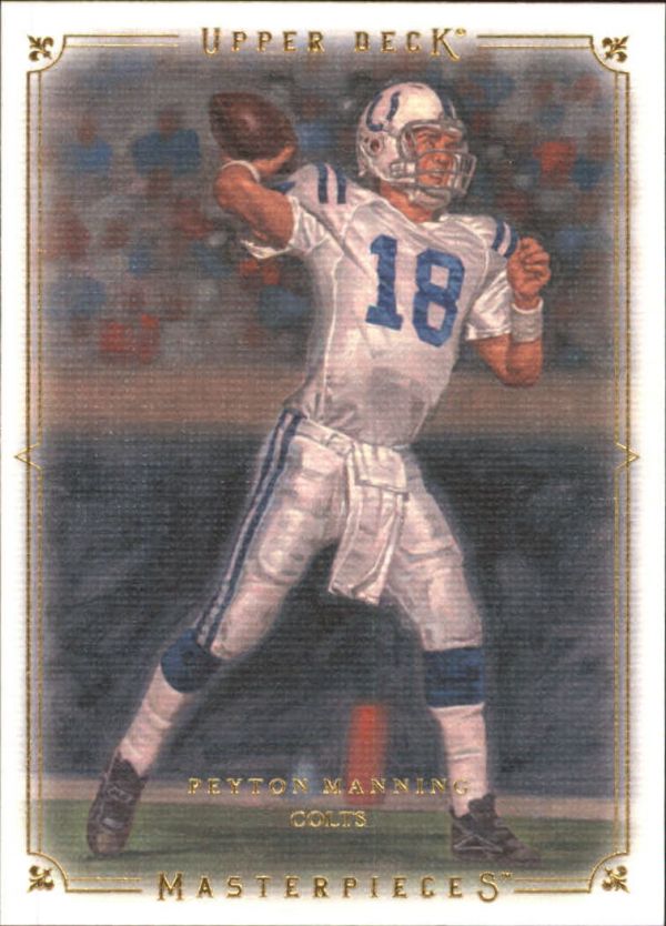 NFL 2008 UD Masterpieces - No 68 - Peyton Manning