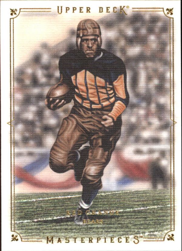 NFL 2008 UD Masterpieces - No 72 - Red Grange