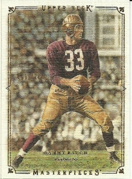 NFL 2008 UD Masterpieces - No 74 - Sammy Baugh