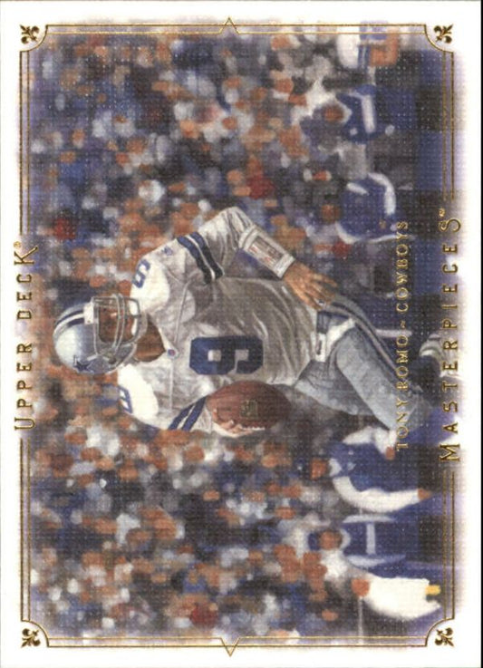 NFL 2008 UD Masterpieces - No 85 - Tony Romo