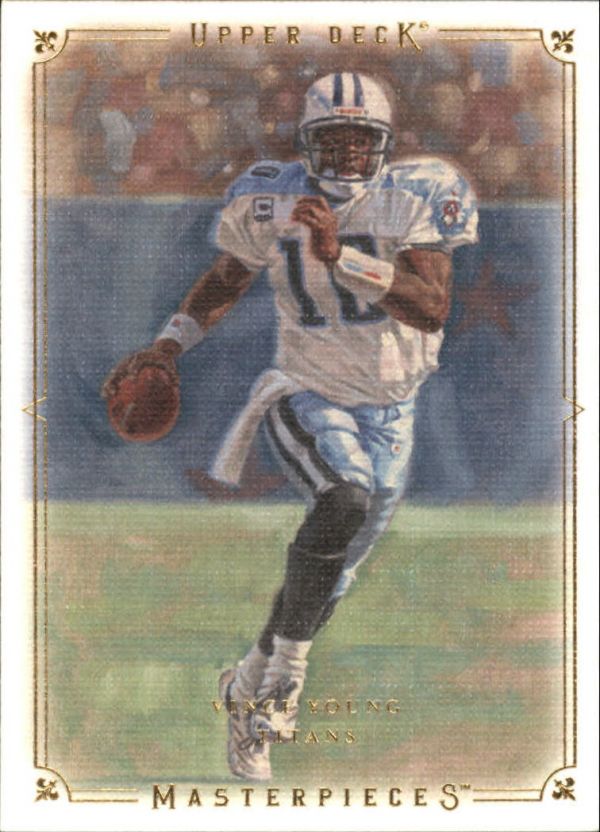 NFL 2008 UD Masterpieces - No 87 - Vince Young