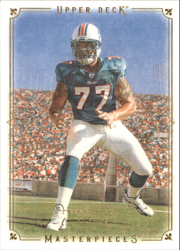 NFL 2008 UD Masterpieces - No 104 - Jake Long