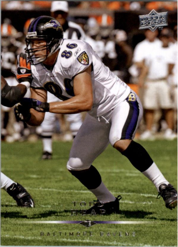 NFL 2008 Upper Deck - No 15 - Todd Heap