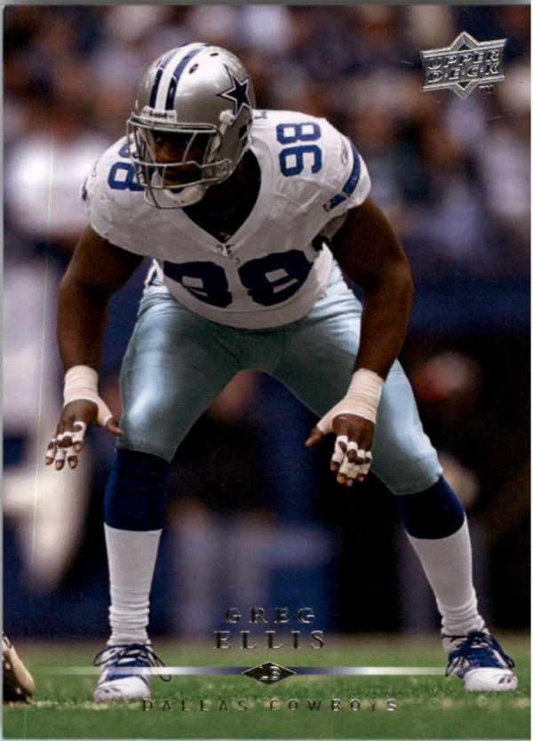 NFL 2008 Upper Deck - No 53 - Greg Ellis