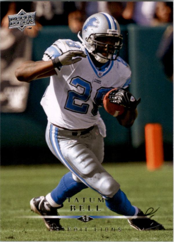 NFL 2008 Upper Deck - No 62 - Tatum Bell