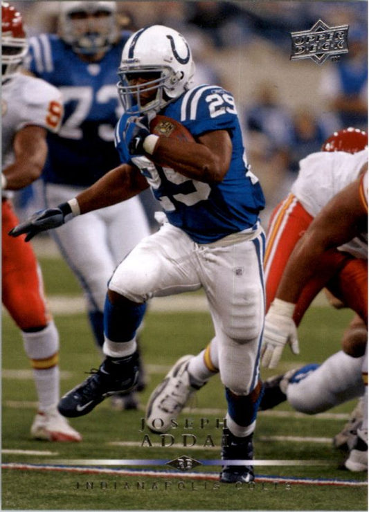 NFL 2008 Upper Deck - No 83 - Joseph Addai