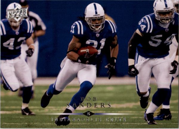 NFL 2008 Upper Deck - No 105 - Bob Sanders