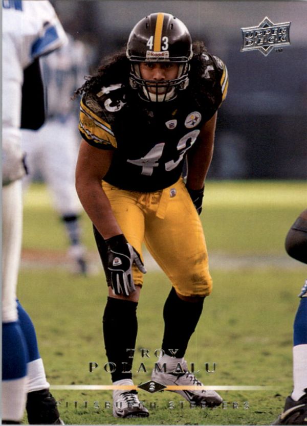 NFL 2008 Upper Deck - No 150 - Troy Polamalu