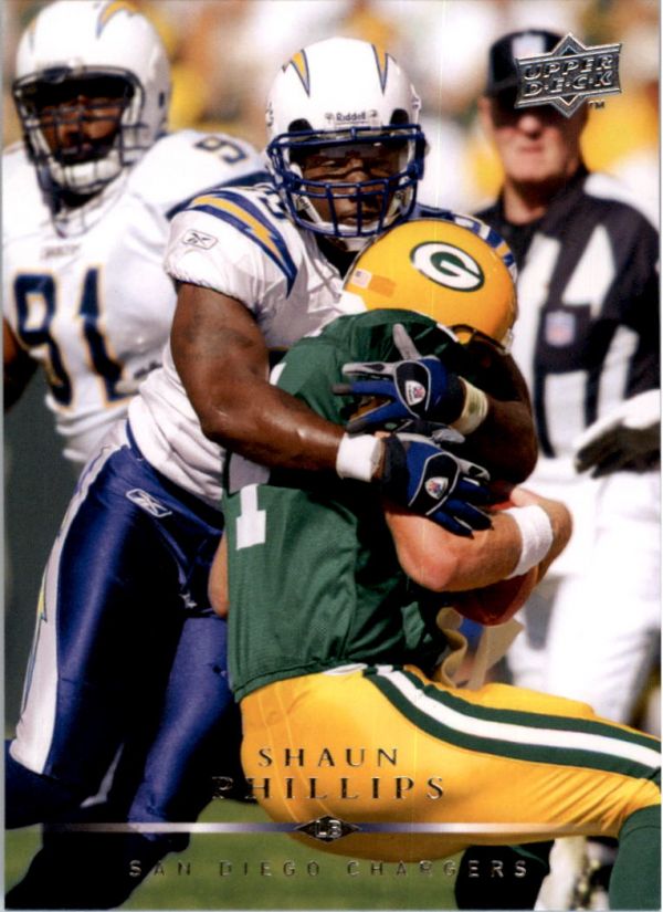 NFL 2008 Upper Deck - No 159 - Shaun Phillips