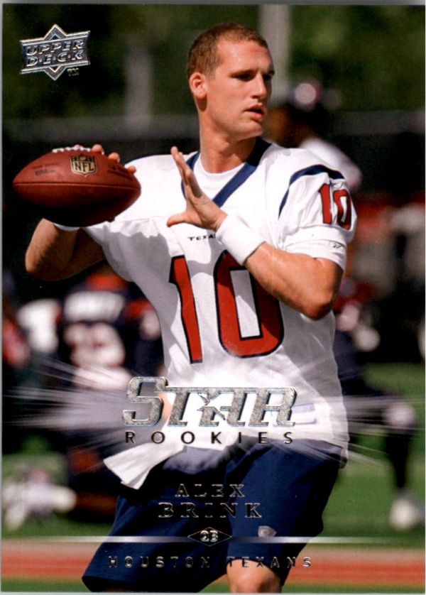 NFL 2008 Upper Deck - No 204 - Alex Brink