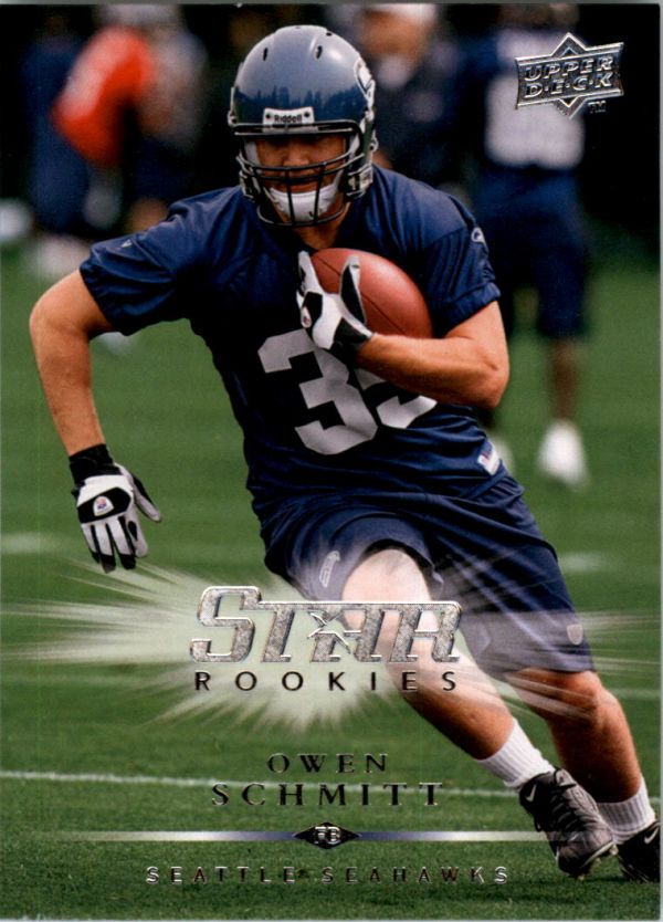 NFL 2008 Upper Deck - No. 276 - Owen Schmitt