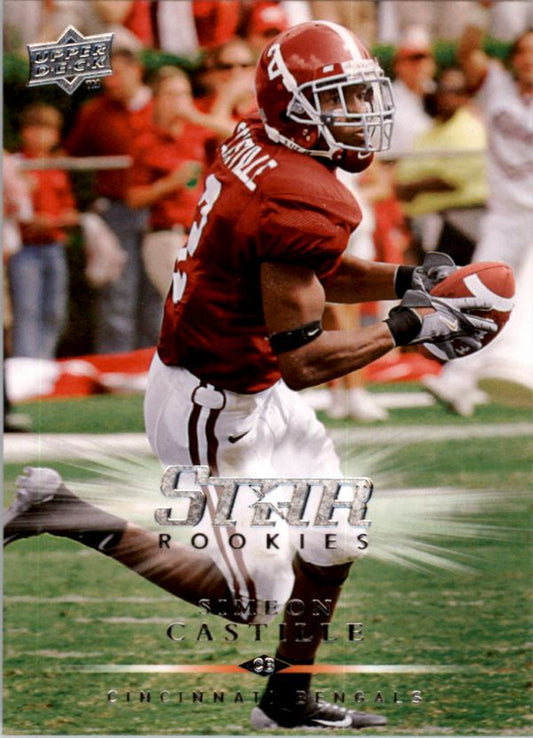 NFL 2008 Upper Deck - No 295 - Simeon Castille