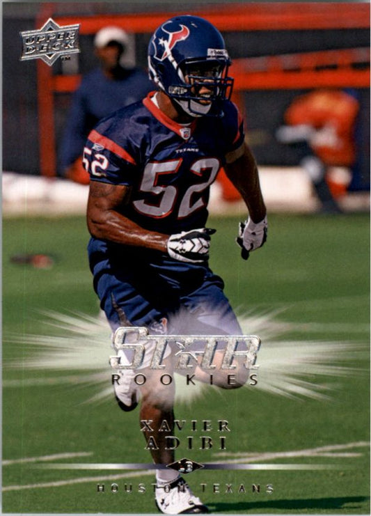 NFL 2008 Upper Deck - No 299 - Xavier Adibi