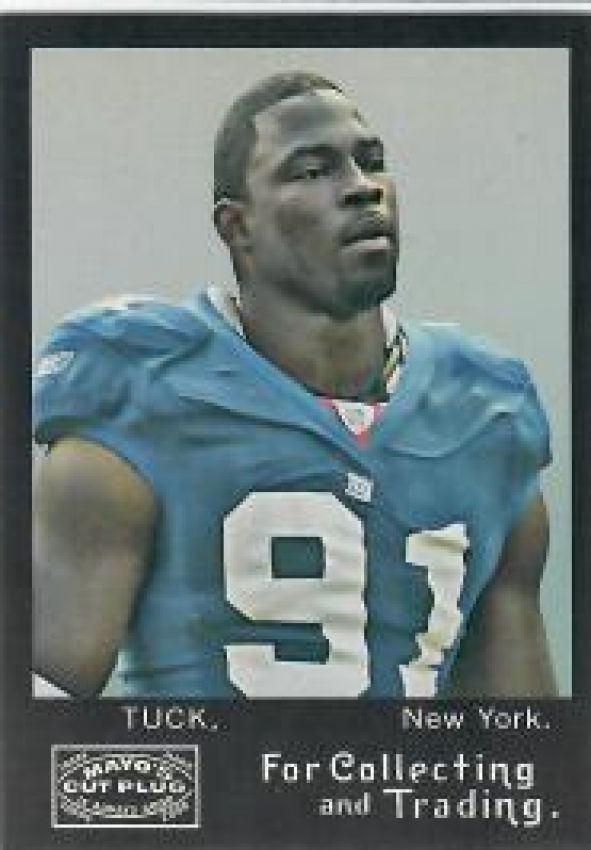 NFL 2008 Topps Mayo - No 8 - Justin Tuck