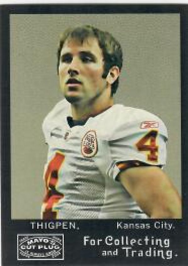 NFL 2008 Topps Mayo - No 38 - Tyler Thigpen