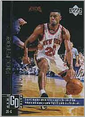 NBA 1997 / 98 Upper Deck - No 83 - Allan Houston