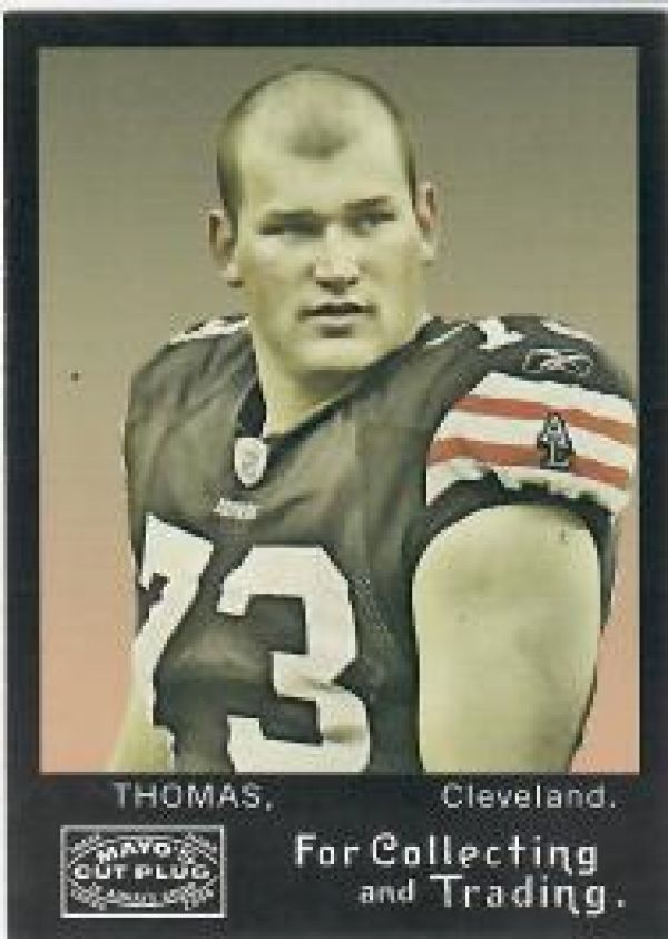 NFL 2008 Topps Mayo - No 57 - Joe Thomas