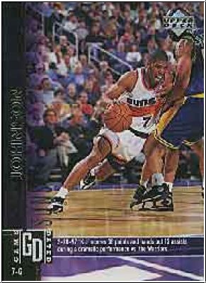 NBA 1997 / 98 Upper Deck - No 97 - Kevin Johnson