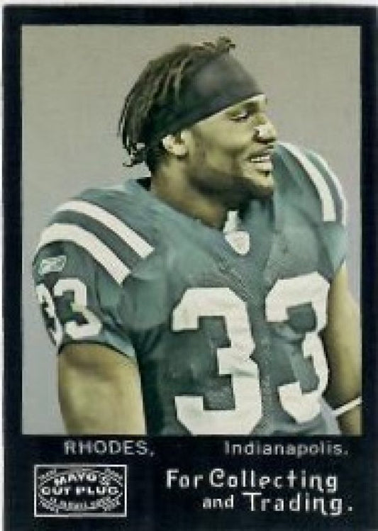 NFL 2008 Topps Mayo - No. 255 - Dominic Rhodes