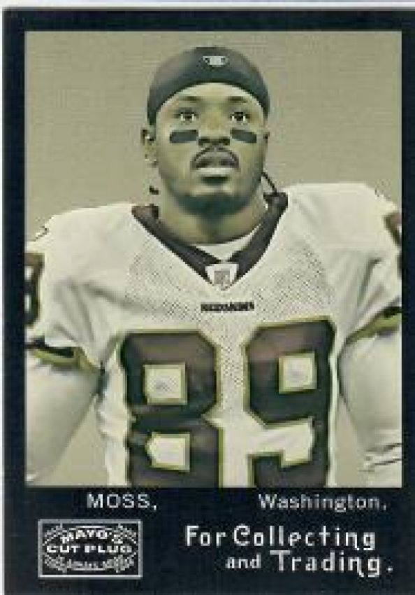 NFL 2008 Topps Mayo - No. 321 - Santana Moss