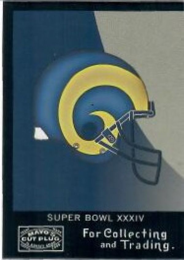 NFL 2008 Topps Mayo Super Bowl Match-ups - No SB34-A - St. Louis Rams