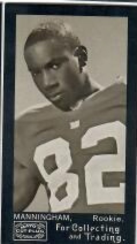 NFL 2008 Topps Mayo Mini Princeton Orange Backs - No 122 - Mario Manningham