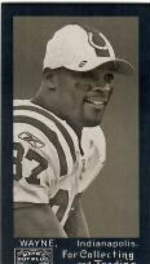 NFL 2008 Topps Mayo Mini Black Backs - No 294 - Reggie Wayne