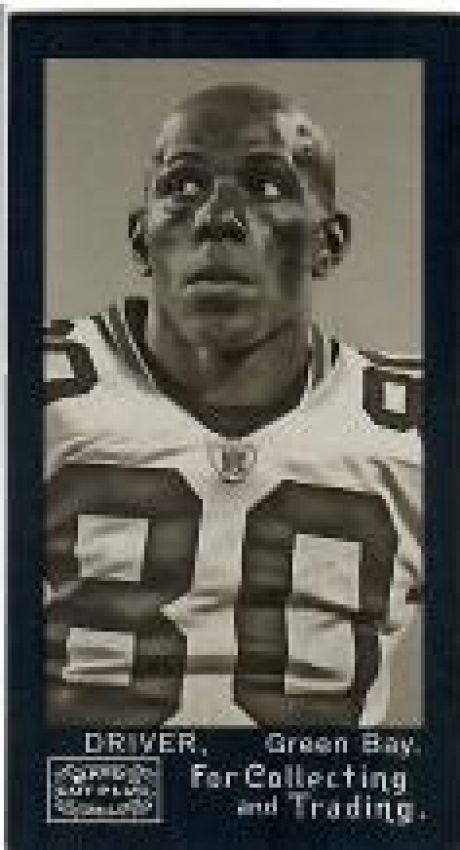 NFL 2008 Topps Mayo Mini Black Backs - No 217 - Donald Driver