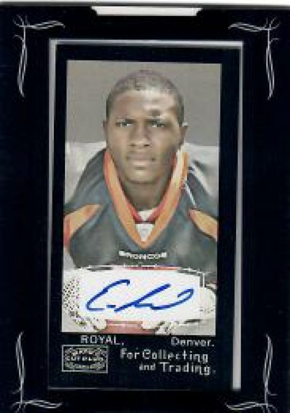 NFL 2008 Topps Mayo Autographs - No A-ER - Eddie Royal