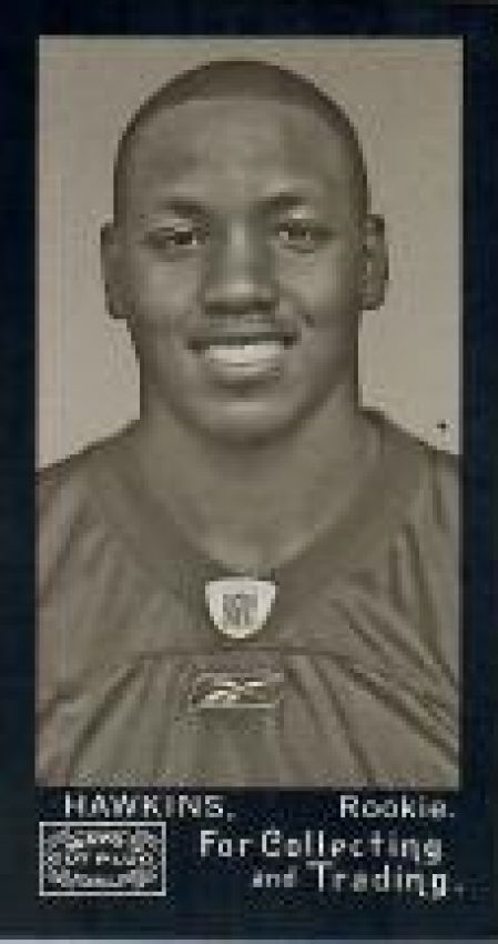 NFL 2008 Topps Mayo Mini Yale Blue Backs - No 278 - Lavelle Hawkins