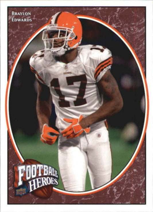 NFL 2008 Upper Deck Heroes - No 10 - Braylon Edwards