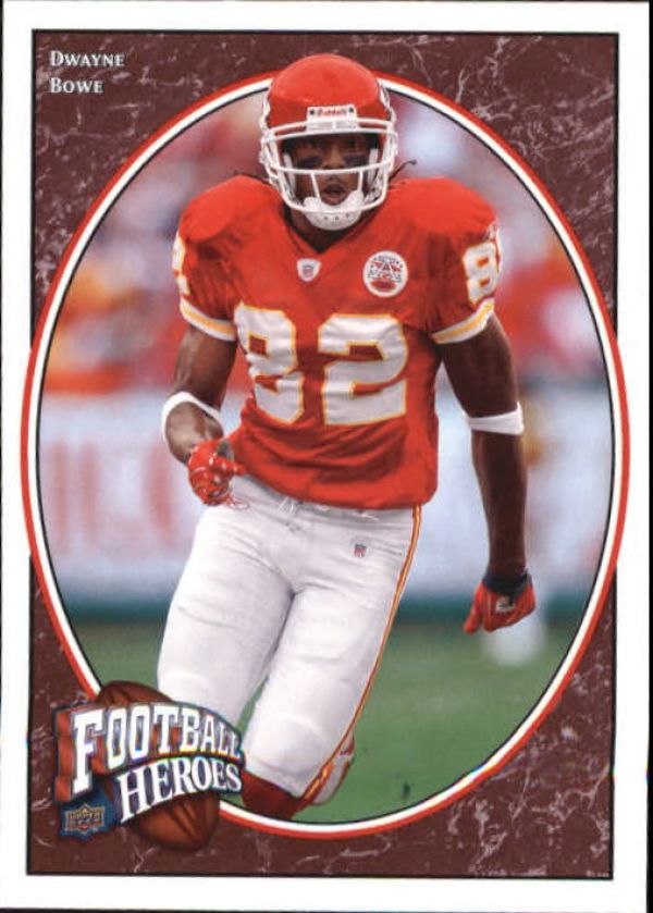 NFL 2008 Upper Deck Heroes - No 40 - Dwayne Bowe