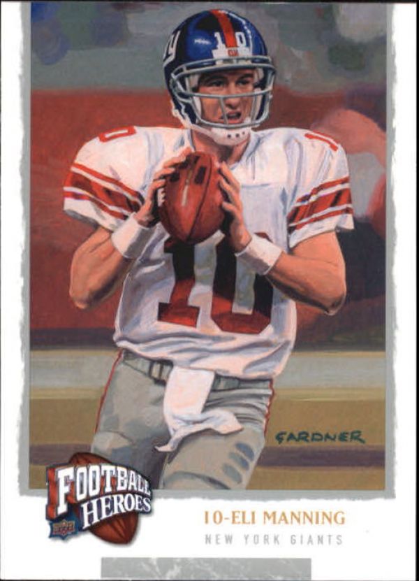 NFL 2008 Upper Deck Heroes - No 41 - Eli Manning