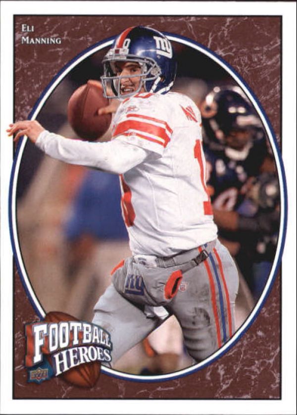 NFL 2008 Upper Deck Heroes - No 43 - Eli Manning