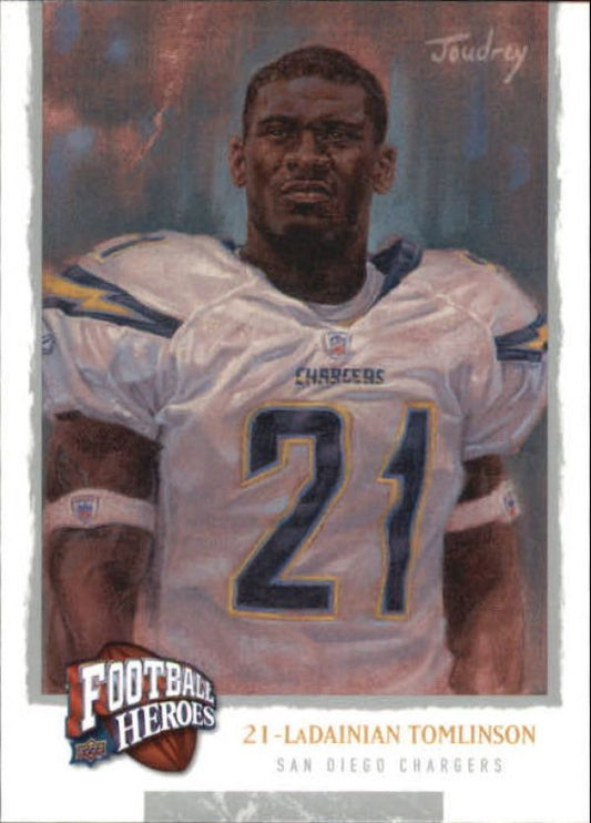 NFL 2008 Upper Deck Heroes - No 57 - LaDainian Tomlinson