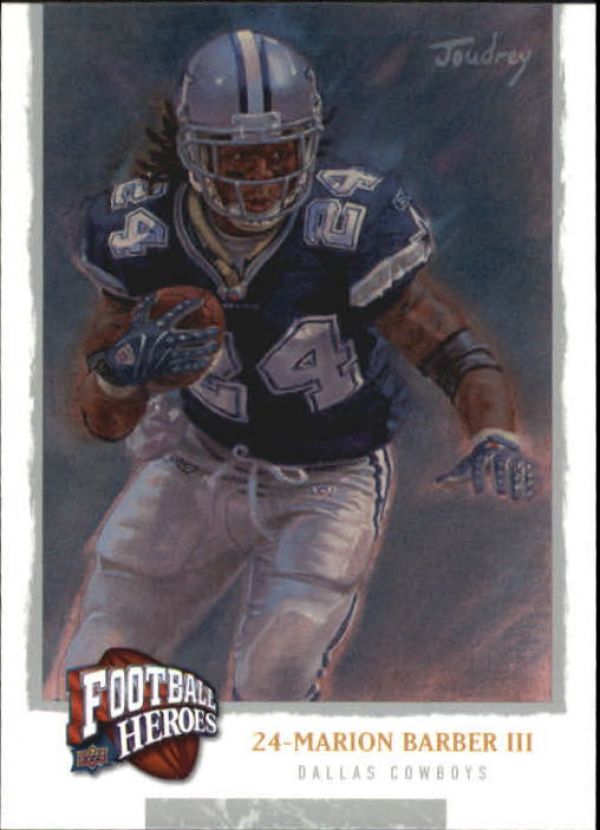 NFL 2008 Upper Deck Heroes - No 61 - Marion Barber III