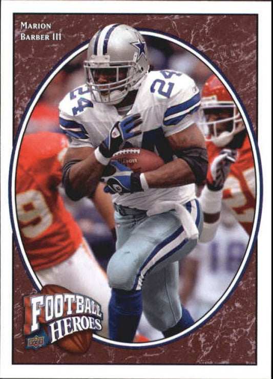 NFL 2008 Upper Deck Heroes - No 63 - Marion Barber III