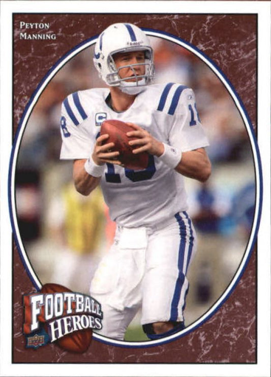 NFL 2008 Upper Deck Heroes - No 80 - Peyton Manning