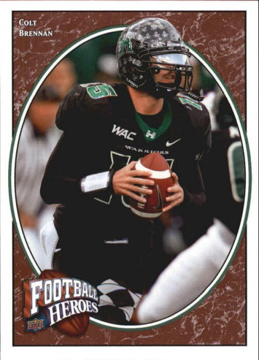 NFL 2008 Upper Deck Heroes - No 124 - Colt Brennan