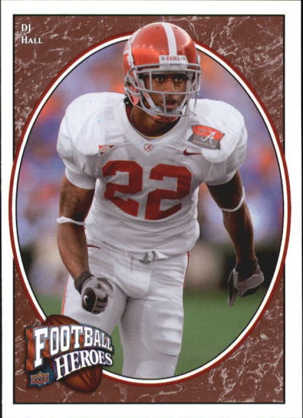 NFL 2008 Upper Deck Heroes - No 128 - DJ Hall