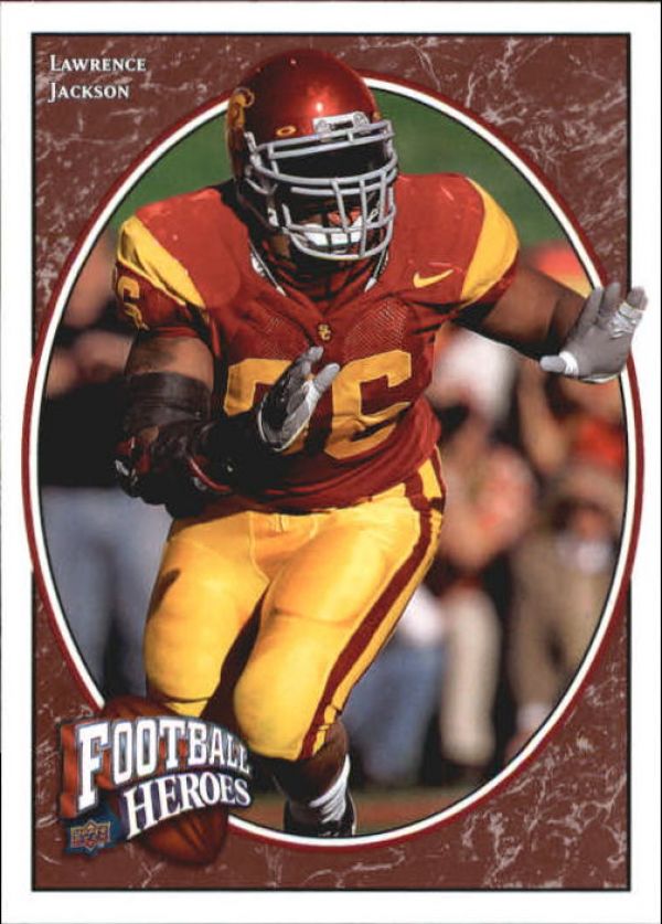 NFL 2008 Upper Deck Heroes - No 169 - Lawrence Jackson