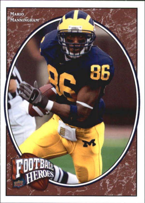 NFL 2008 Upper Deck Heroes - No 177 - Mario Manningham