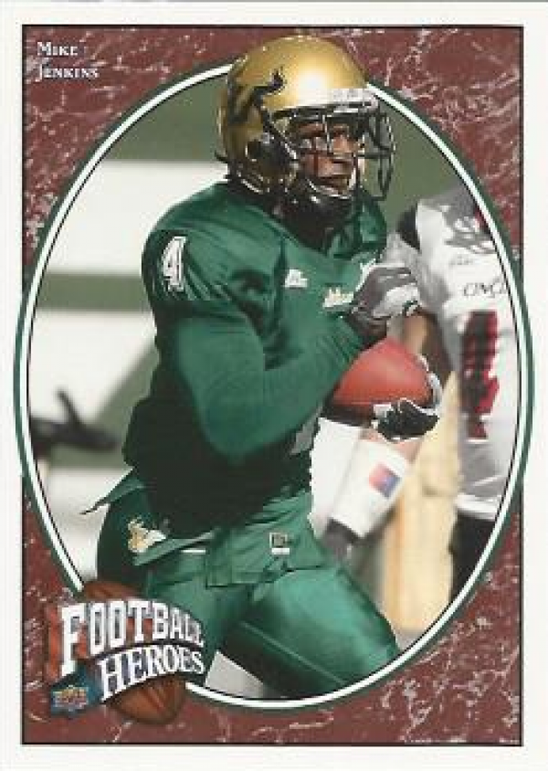 NFL 2008 Upper Deck Heroes - No 183 - Mike Jenkins