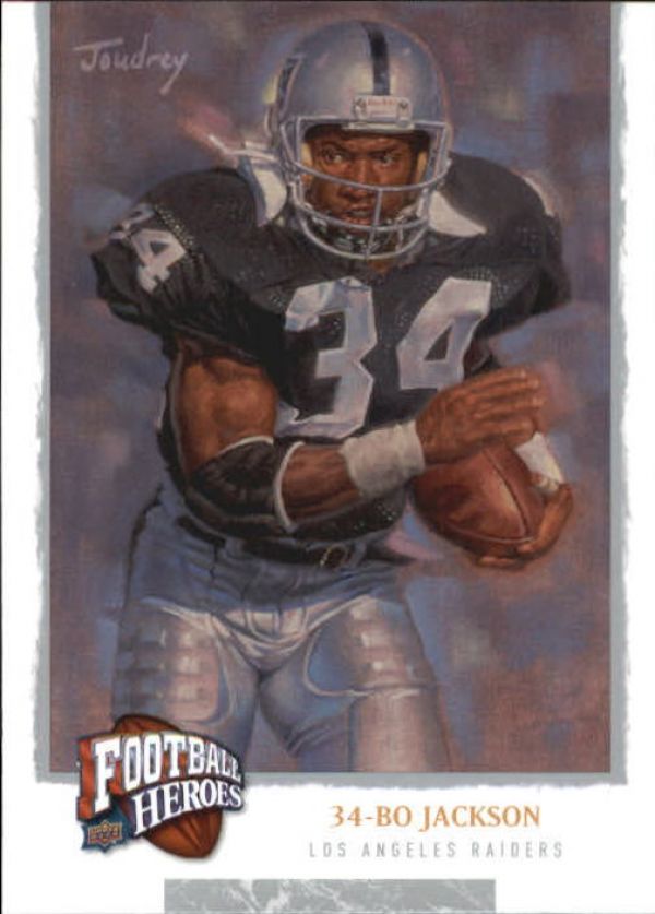 NFL 2008 Upper Deck Heroes - No 207 - Bo Jackson