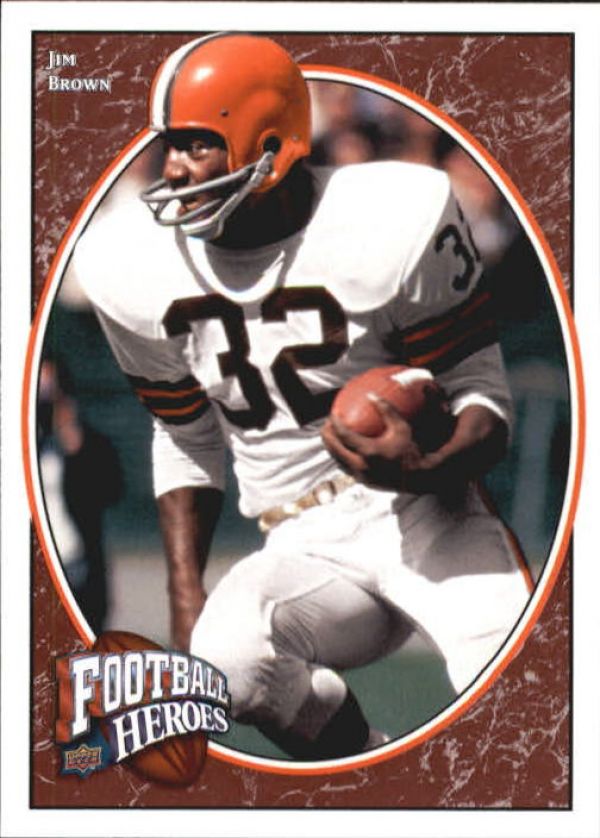 NFL 2008 Upper Deck Heroes - No 226 - Jim Brown